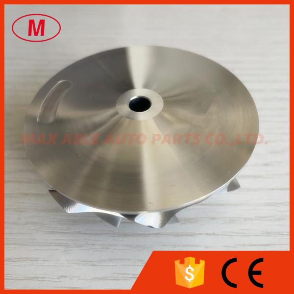 GT35 forward 54.28/67.40mm 9+0 Blades point milling turbo aluminum 2618/Milling/billet compressor wheel
