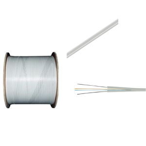 Indoor 2 Cores SNT FDC FTTH Drop Fiber Optic Cable