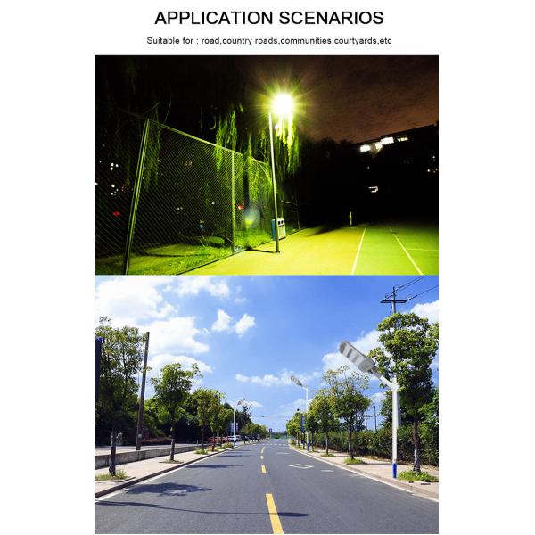 ROHS 270V 110LM/W Solar Flood Lights Aluminum body for Subway