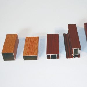 6000 Series 	Window Aluminum Profile Powder Coating  Good Wear Resistance