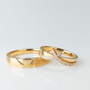 Detail Oriented Design Men20 Women12 Promise Rose Gold Rings
