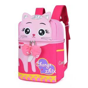 Polyester Kids School Backpack Bag 3d Mermaid Cartoon