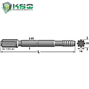 T51 / T60 840mm Drill Drilling Tools Wear Resistance 4148301200