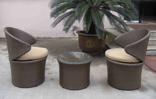 Buy 3pcs poly rattan coffee furniture at wholesale prices