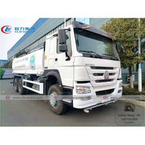 20m3 Tank Sinotruk Howo LHD Water Delivery Truck
