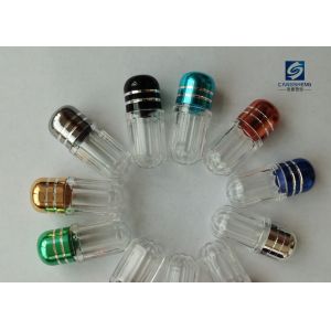 Single Pill Plastic Capsule Bottles