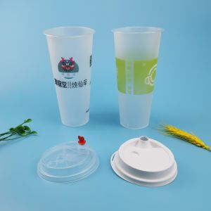 High Temp Resistant 24oz 700ml Disposable Bubble Tea Cups