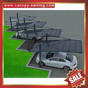 hot sale outdoor pc polycarbonate aluminium aluminium alu park double cars