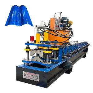 Hydraulic Pressing Ridge Cap Roll Forming Machine with High Grade 45# Steel and