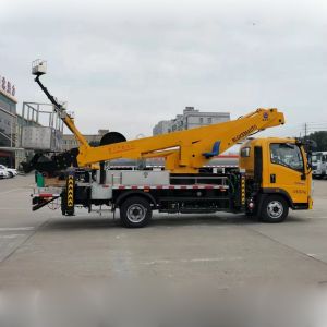 Sinotruk Howo 30 Meter Single Row Telescopic Arm Aerial Work Vehicle Elevator