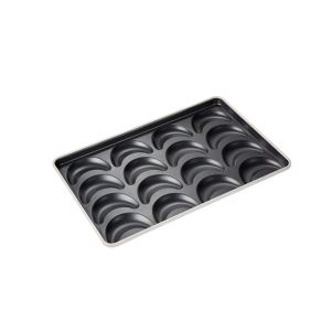 Quality 600x400x40mm 16 Links Aluminized Steel Cake Pan for sale