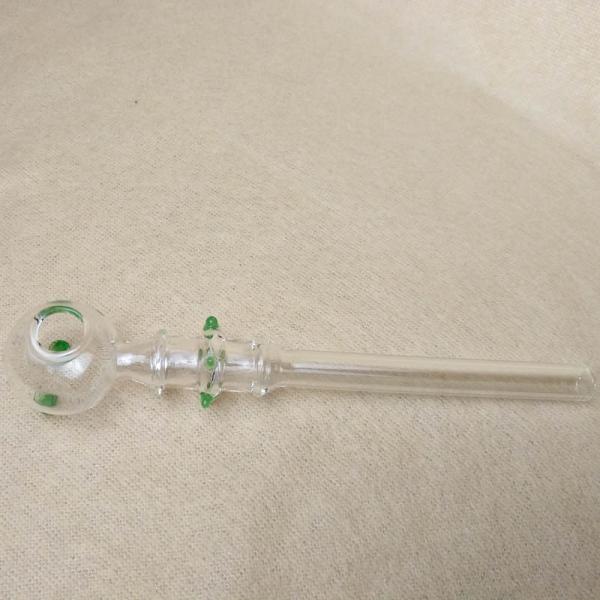 Mens Daily Use Glass Smoking Pipe High End Smart Looking OEM / ODM Available