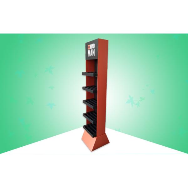 Stable Eye - Catching POS Cardboard Displays 5 Shelves For Promoting Different
