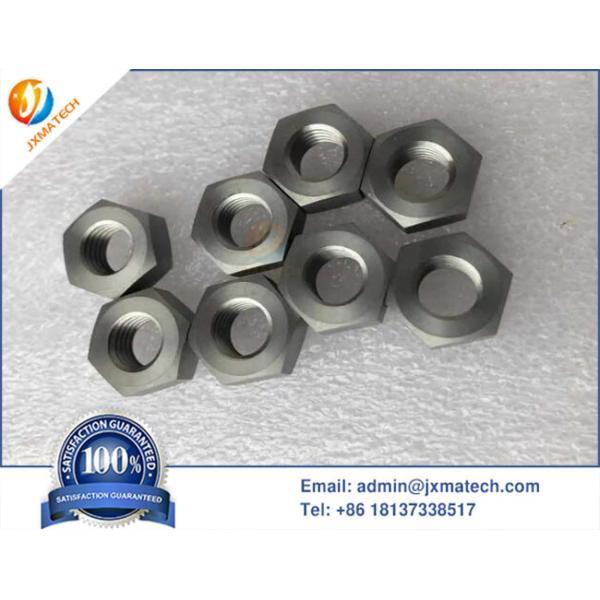 Buy 90% WNiFe WNiCu Machined Tungsten Alloy Bolts Nuts at wholesale prices