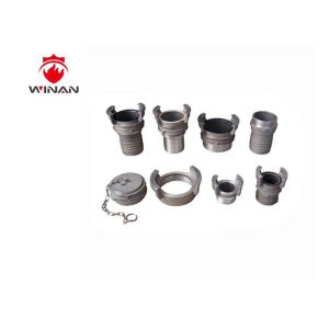 Garden Hose Fire Nozzle Aluminum Hose Coupling 1/2" Size French Type