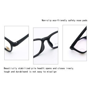 Skin-Friendly Full Rim Frame Kids TR And Silicone Eyewear LF 2154