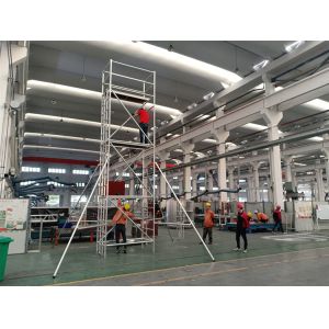 Easy Install Mobile Aluminium Mobile Scaffolding Tower 3D Model