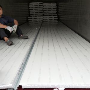 fast assembly construction 50mm eps sandwich panel with 14kg for warehouse