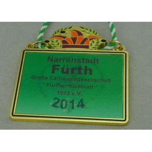 Carnival Enamel Medals Die Casting With Inserted Piece CFK
