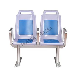 Quality Plastic marine seats for passenger boats with aluminum frame for sale