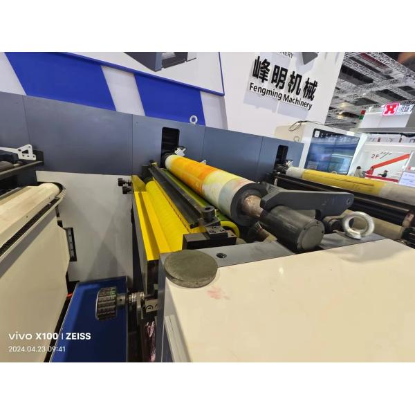 Buy Sleeve Type Flexo Printing Machine with Infeed and Outfeed Sections for Smooth Operation at wholesale prices