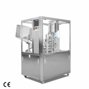 China Auto Chemical 250ml Tube Sealing Machine Pharmaceutical Filling 60mm on sale