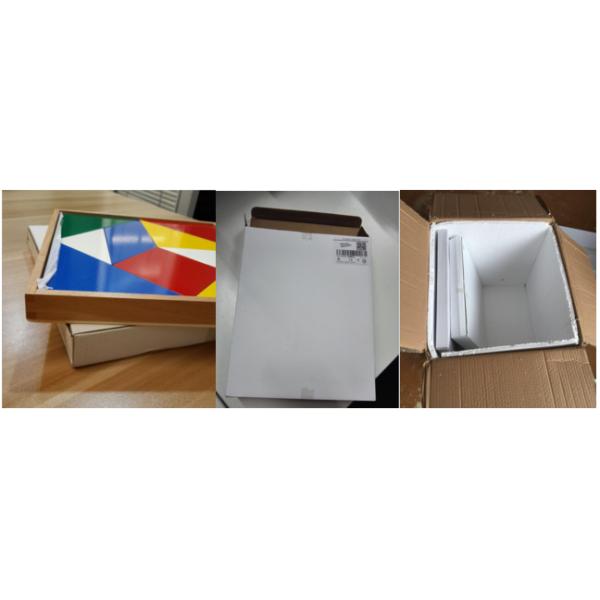 Wooden educational professional Montessori Materials Large Movable Alphabet (Red & Blue) for kids