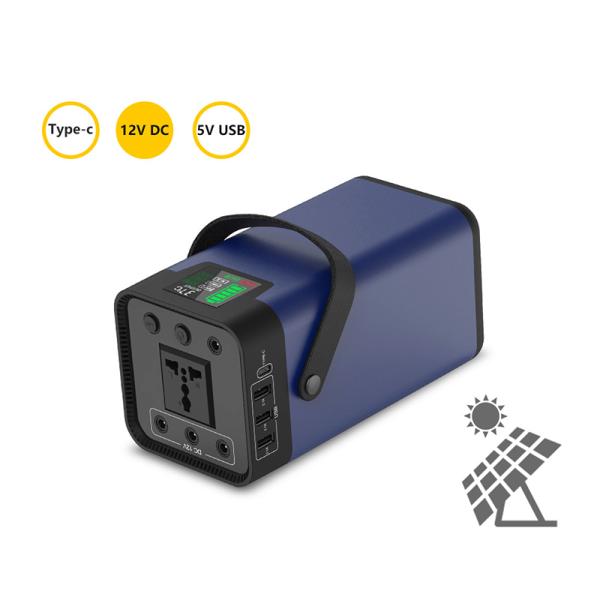 200W Rechargeable Lithium Battery Portable Power Station Mini Solar Power Station