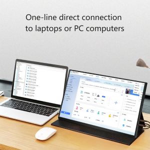 Hot Selling and Affordable Monitors 15.6 Inch 100% SRGB HDR Portable Monitor