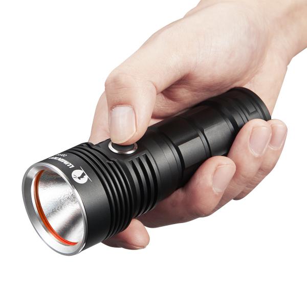Buy 19600cd Intensity Hunting Torch Light 2m Impact Resistance With Low Voltage Indicator at wholesale prices