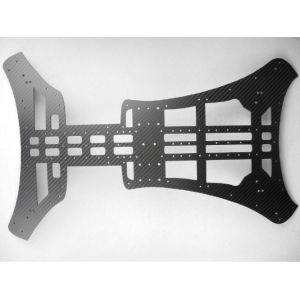 Duadcopter Frames Carbon Fiber Machining Computer Numerical Control