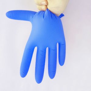 EN455 CE Powder Free Nitrile Gloves With Customized Logo