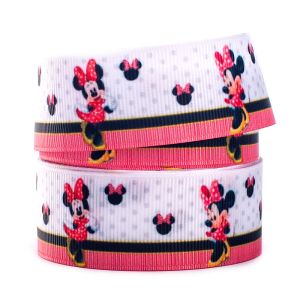 Wholesale 1.5 Custom Cartoon Printed Grosgrain Ribbon