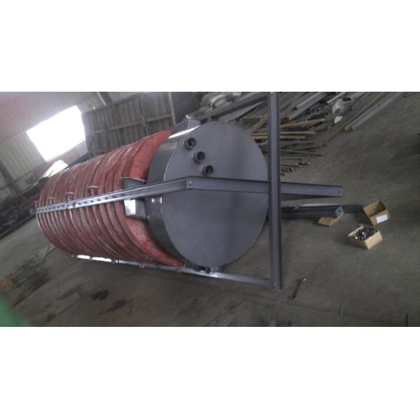Red Mining Ore Dressing Equipment Spiral Chute Separator Diameter 1200mm 900mm