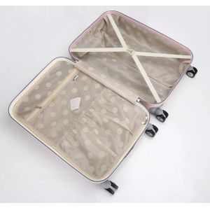 ISO9001 210D Lining 0.8mm OEM ABS Stylish Trolley Suitcase