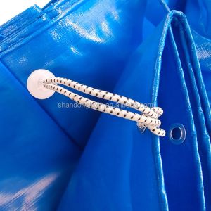 16*15-16*17 Density Blue PE Tarpaulin For Dustproof Tent Moisture Proof And