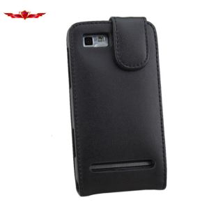 Genuine Leather MOTO XT615 Flip Cases Magnetic Buckle Design Accurate Holes