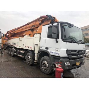 Used 56 Meter Boom Pump Truck Mounted Construction Machinery with Hydraulic