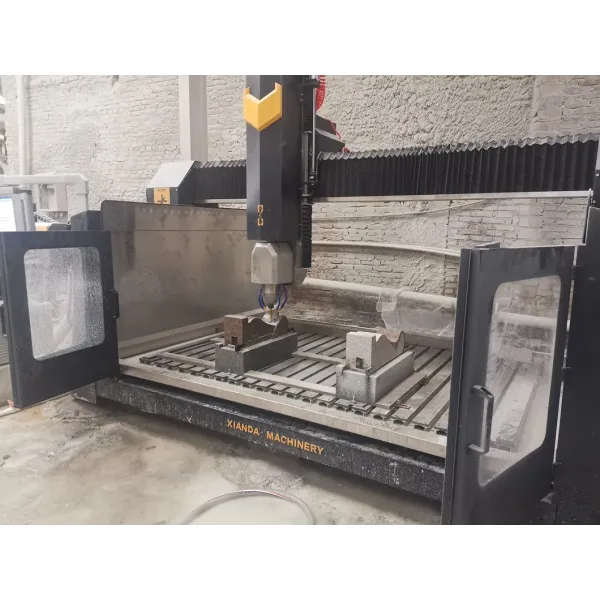 4 Axis Slab&Column Carving Machine Stone Bridge Edging Simple Marble Granite