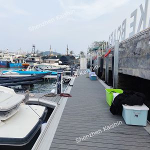 Marina Aluminium Floating Dock Pontoon Flexible Movement Finger Dock