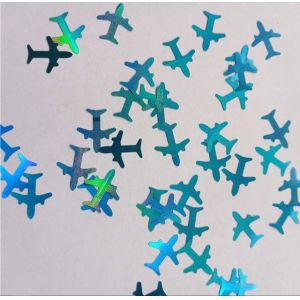 Professional Other Holiday Supplies 2025 Shaped Airplane Glitter Shape Plane