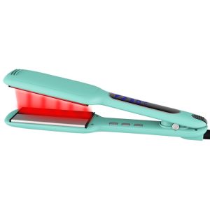 Mini Infrared Titanium Flat Iron Wide Plate Fast PTC Heating