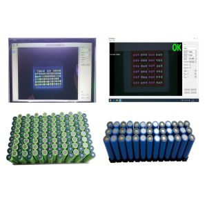 14430 32650 Battery Pack Testing Machine CCD Positive And Negative Electrode