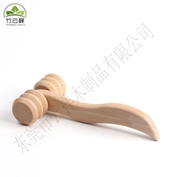 Handcraft wooden practical environmental high quality household goods wooden roller tool massage stick bedroom