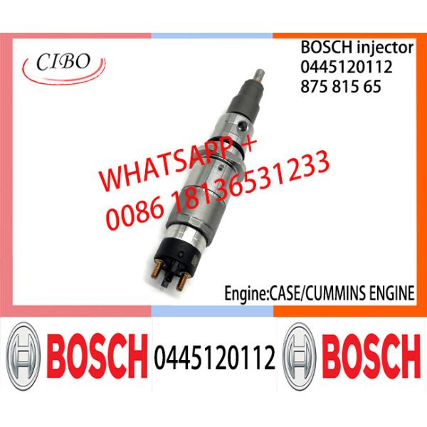 BOSCH 0445120112 87581565 Neutral Fuel Injector Assembly 0445120112 87581565 For CA-SE/CUMMINS