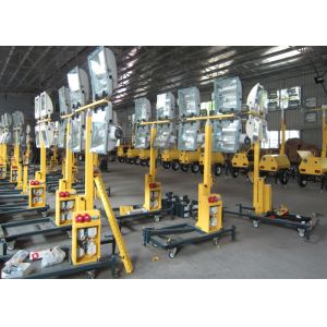 5kw 220v portable lighting towers metal halide lights 50 / 60HZ