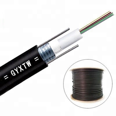 Unitube Armored Aerial Fiber Optic Cable 7.0mm 8.0mm Diameter