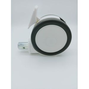 solid stem medical caster