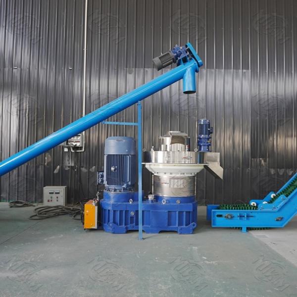 Commercial Agricultural 2-12mm Wood Pellet Making Machine With Diesel Engine