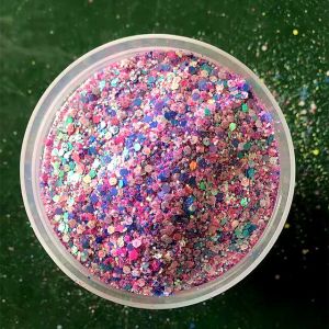 Chunky Mixed Glitter Hexagon Mixed Chunky Glitter Mixes Eco-friendly Resistant